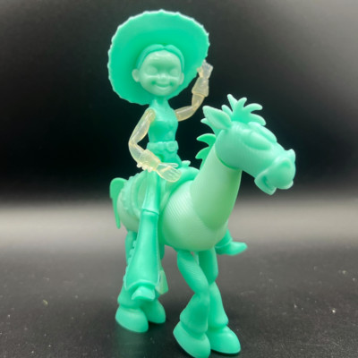 2-Pack 4'' Prototype Toy Story Jessie & Bullseye Figure TestShot Storytellers