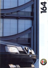 Alfa Romeo 164 full range 1993 Swiss market (Italian) full colour sales brochure