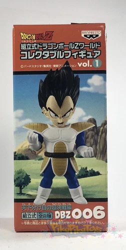 Figura Coleccionable Vegeta Auténtica Dragon Ball Kai Z World Vol 1 WCF DWC DBZ006