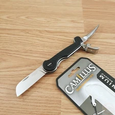 Camillus Marlin Spike 2.0 Linerlock Folding Knife 440 Steel Blade G10 Handle