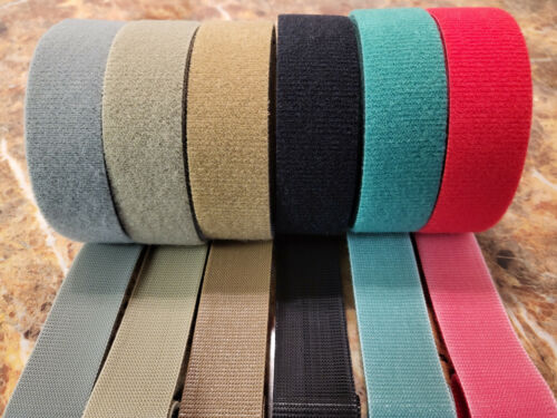 VELCRO® BRAND ONE WRAP® REASUSABLE FASTENER TAPE 1" in 3 Sizes & 14 COLORS - Picture 10 of 31