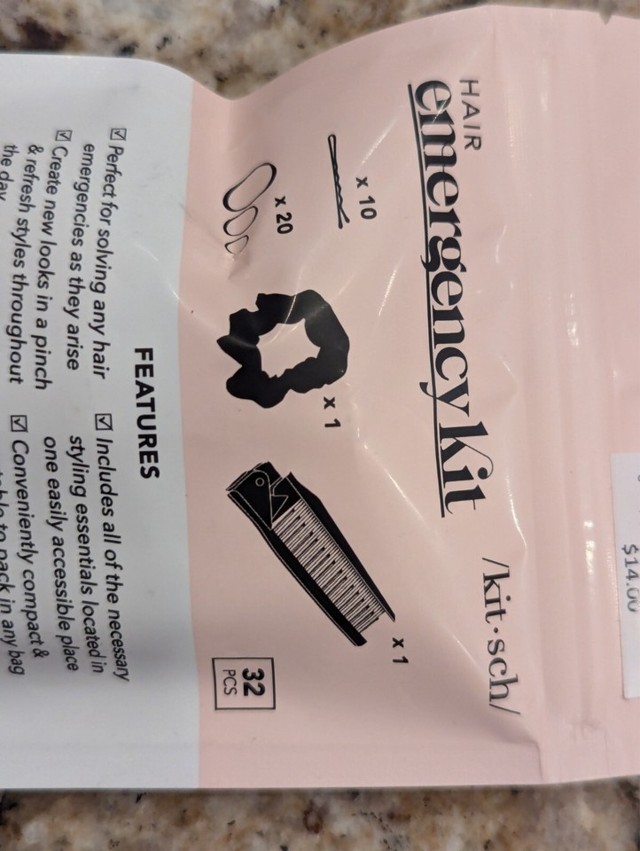 Kitsch Pro Hair Emergency Kit 32 pieces eBay