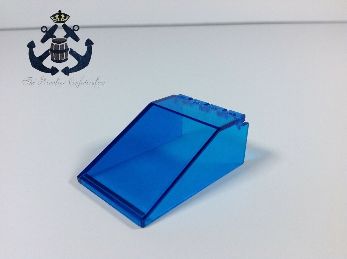 Lego Vintage Classic Space / Futuron Trans-Dark Blue Windscreen