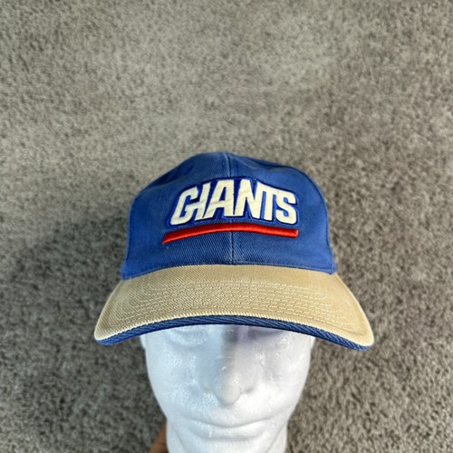 VTG New York Giants Sports Specialties Hat Mens One Size Blue NFL Strap Back 90s - Picture 2 of 10