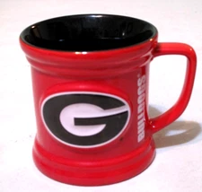 UGA GEORGIA BULLDOGS ~ MUG ~ Red & Black ~ The Encore Group ~ 3.5”~ NEW