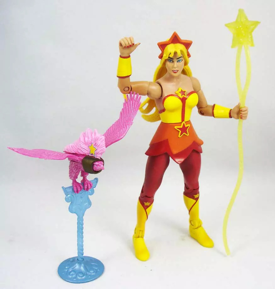 Maitres de l'Univers MOTU Classics loose Starla & Glory Bird en plastique PVC 15cm