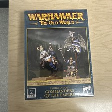 Empire of Man: Commanders of the Empire - Warhammer The Old World - New! 06-118