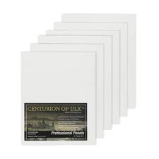 Centurion Deluxe Professional Oil Primed Archival Linen Panels - Enhanced Oil...