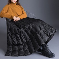Doudoune doudoune moulante motif élastique jupe taille mi-haute tablier