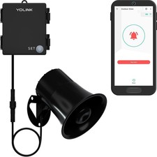 YoLink Outdoor Security Siren  Smart Alarm Controller Kit - Loud 110 110dB