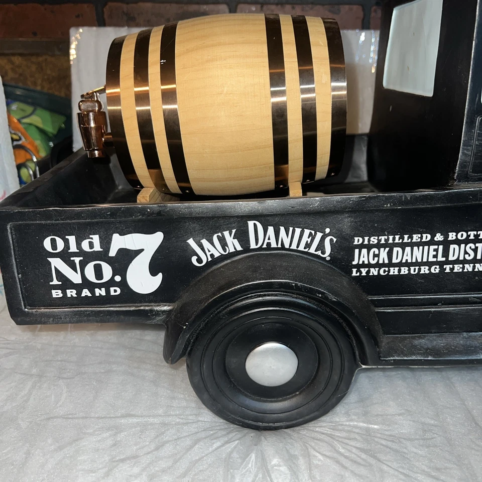 Rare Jack Daniels 24”x12”x12”  Store Display Truck 1866 whiskey spirits vintage - Image 2 of 4