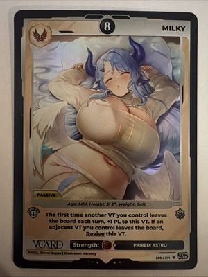 #ad Gamersupps Vcard TCG Divine Chaos Milky Foil 8 1st Ed 209 271 $2.66