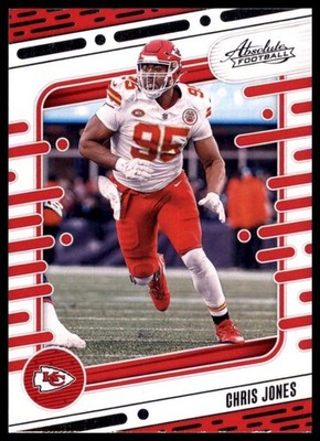 Chris Jones 2024 Panini Absolute Retail #52 Kansas City Chiefs