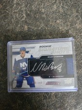 2019-20 Upper Deck Engrained Rookie Signature Shots 007/249 Noah Dobson RSS-ND
