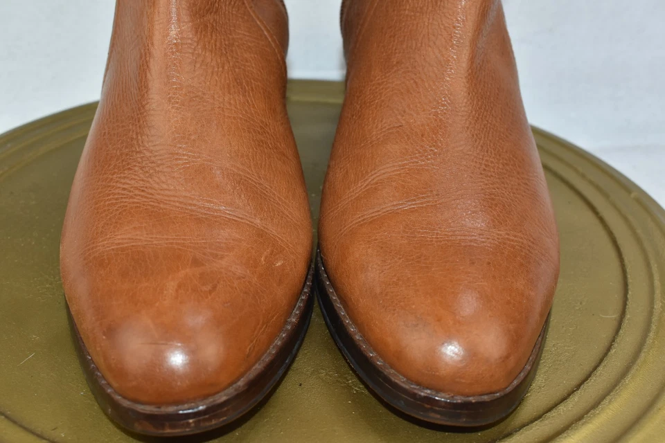 Botas Louise Et Cie Lo-zada para mujer talla 9,5 cuero marrón hasta la rodilla doradas Foto 3 de 4