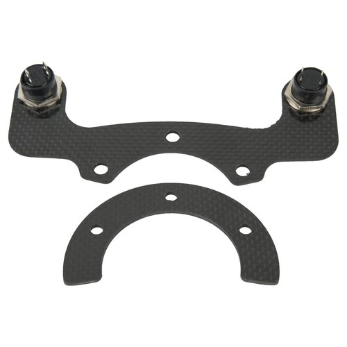 External Horn Button Kits Carbon Fiber Steering Wheel External Button - Picture 3 of 22
