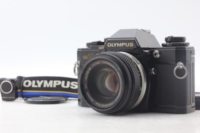  [ Near Mint ] Olympus OM-10 Schwarz 50mm F/1.8 Filmkamera Handbuch...