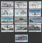 ? GREENLAND CIVIL AVIATION SET OF 13 2011-16 FINE USED CAT £182