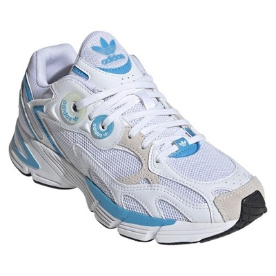 adidas Originals Astir Shoes Trainers Womens White Blue Retro Gym Running