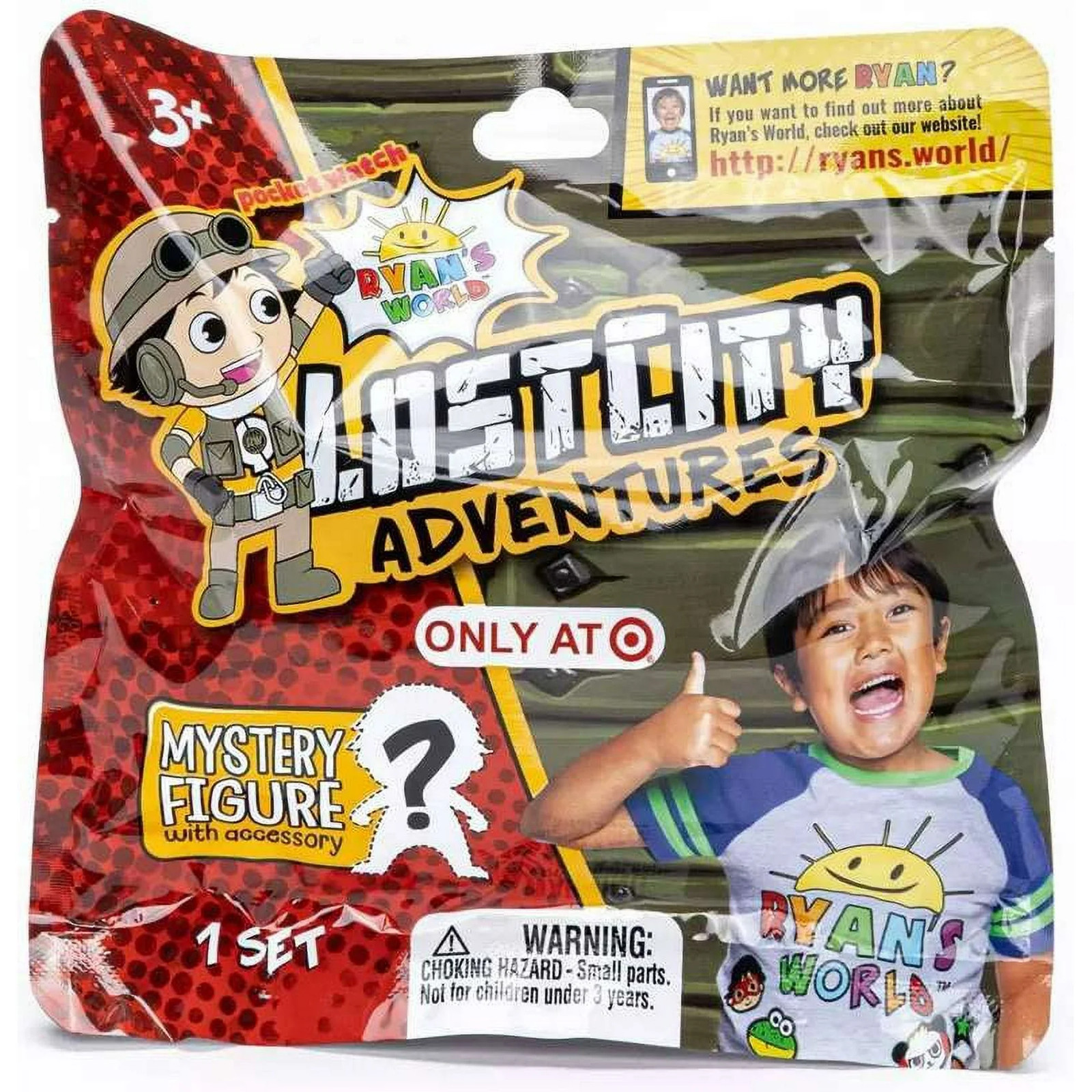 Ryans World Lost Adventures Exclusive Mystery 1 Randome Figure with Accessory 2590₽