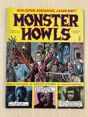 Monster Howls Magazine #1 VG/F 5.0 Humor-Vision 1966