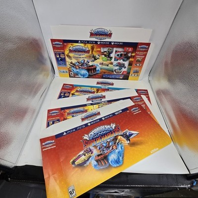 Lot Of 4 Skylanders Superchargers Promo GameStop Display Boxes 