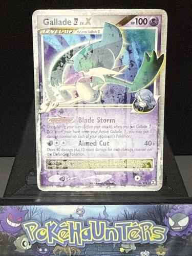 Pokemon Card E4 LV.X 106/111 Holo Rare LV.X Rising Rivals Set Played