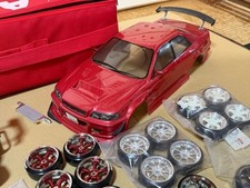 Yokomo JZX100 Chaser RC Drift Car Full Set Complete with Chassis Charger Wheels