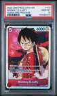 2022 ONE PIECE ST01-012 MONKEY D. LUFFY SUPER PRE-RELEASE PSA 10 GEM MINT