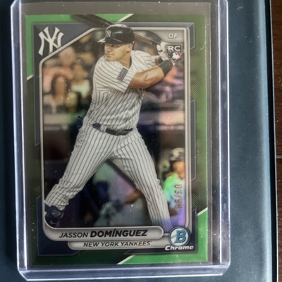 2024 Bowman Chrome - Jasson Dominguez #94 Green Refractor /99 (RC)