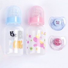 Magnetic Pacifier Feeding Bottle Accessories for Reborn Baby Dolls Supply Gifts