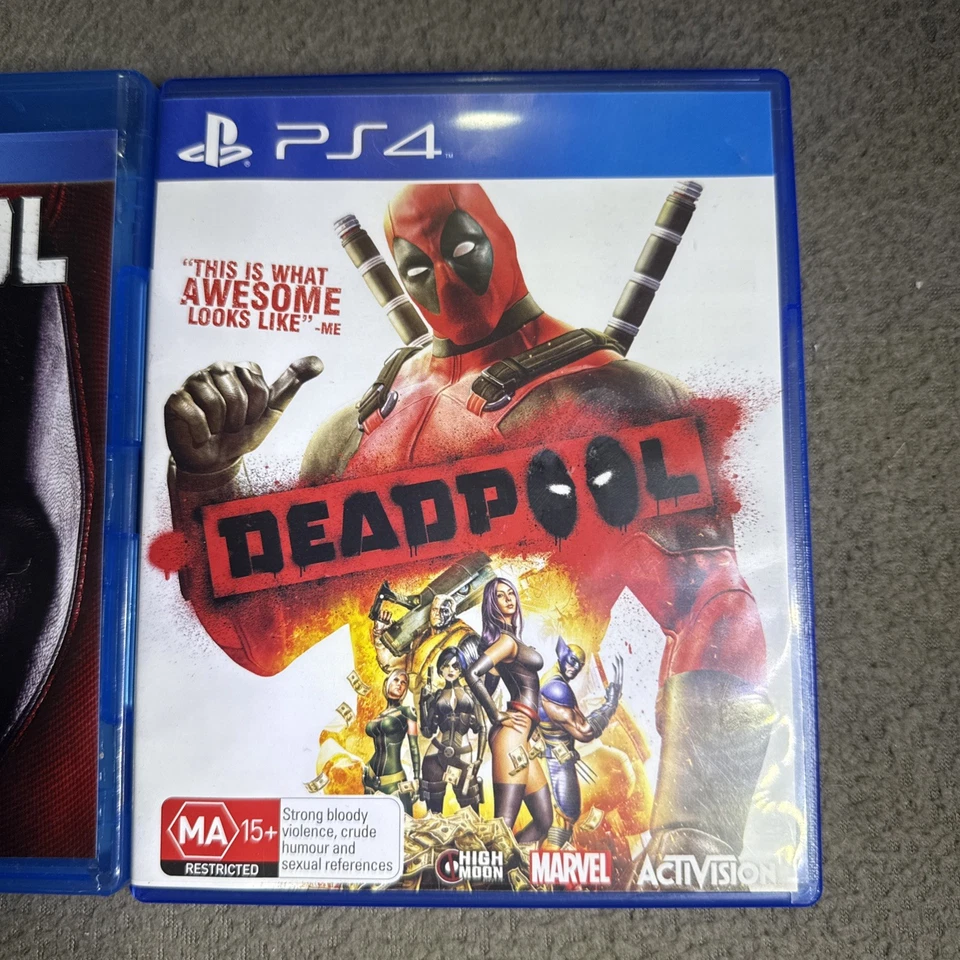 PS4 - DeadPool (Sony Playstation 4 Game) Dead Pool - Marvel By Bonus Bluray - Image 2 of 4