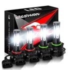 10000K 9005 9006 LED Headlight KIT Combo Bulbs Hi Low Beam Super Bright White