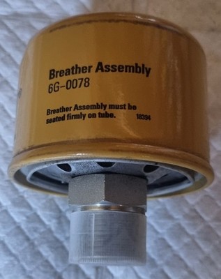 6G-0078, 6G0078 Breather Genuine CAT (Caterpillar)