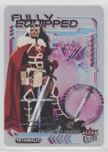 2024 Fleer Ultra Matriarchs of Marvel W pełni wyposażona Lady Sif #FE-11 09q5 - Zdjęcie 1 z 3