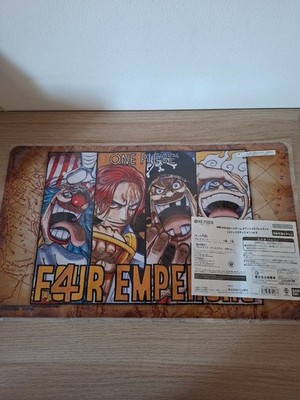 One Piece OP TCG Playmat Limited Edition Vol 2 Bandai | Four 4 Emperors