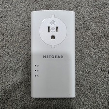 NETGEAR PLP2000 Extra Outlet Powerline Adapter 2000 Mbps tested works