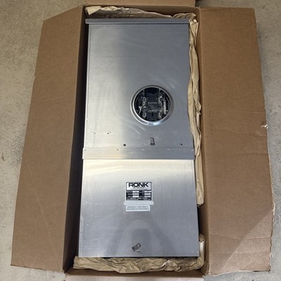 Ronk MSB320LE4-UG Meter Base 320/400 Amp Single Phase Meter socket Breaker Combo