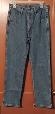 MENS RUSTLER JEANS-NWT FLAWED- READ DESCRIPTION-30X32 REGULAR STRAIGHT LEG