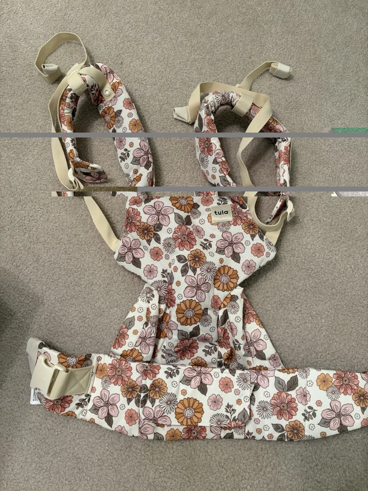 Porta-bebês Tula Explore - Floral - Imagem 4 de 4