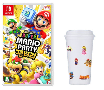 Super Mario Party Jamboree Nintendo Switch Korean Ver. + Exclusive Reusable Cup
