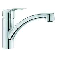 Grohe Eh-Spt-Batterie Eurosmart 33281_3 Flacher Auslauf Ecojoy Chrom 3328130E