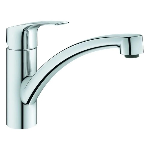 Grohe Eh-Spt-Batterie Eurosmart 33281_3 Flacher Auslauf Ecojoy Chrom 3328130E-image