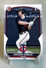 Brandon Winokur 2023 Bowman Draft 1st #BD-69 Minnesota Twins