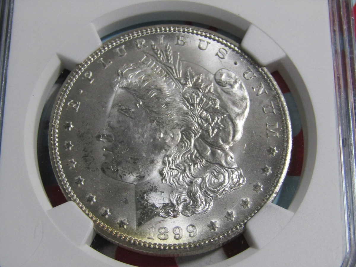 MS 63 Graded 1899 Year Morgan US Dollars (1878-1921) for sale | eBay