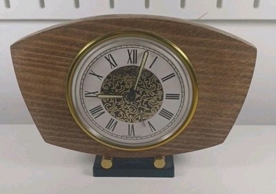 20th Century BENTIMA Wood Framed Mechanical Mantel Clock Possibly Alarm? SAR