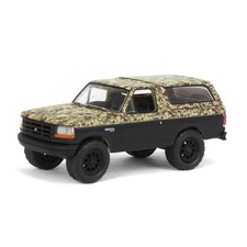 1/64 1996 Ford Bronco Lifted, Camo & Black, All-Terrain Series 14, 35250-C