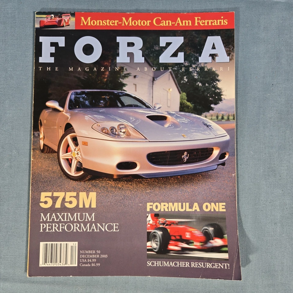 Lote De Colección De 10 Revistas Forza Ferrari Dic 2003 - Feb 2005 #50-#59 Foto 3 de 4