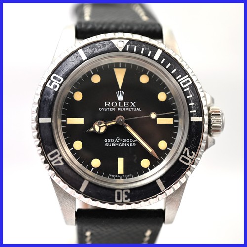 VINTAGE ROLEX 5513 MATTE DIAL DIAL 1970 AUTO SS MENS WATCH