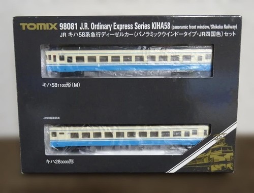 TOMIX Kiha Serie 58 Ventana Panorámica Tipo Shikoku Color Set 210937 | Zustand: Used